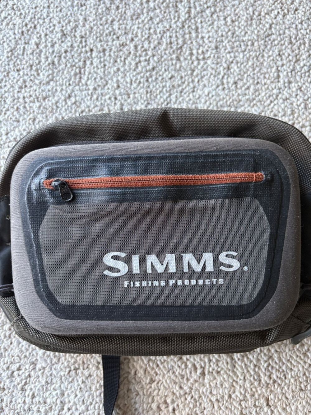 Simms Dry Creek Z Waterproof Submersible Fly Fishing Hip Pack Lumbar Bag